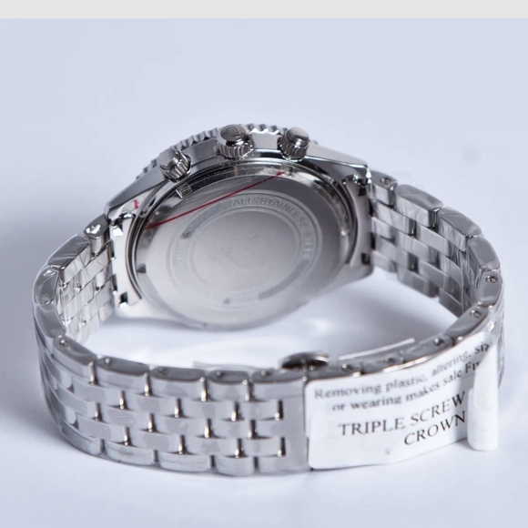 Seapro Watch Men's Stainless Steel Chronograph Black Watch 2AK131125 - Picture 3 of 3